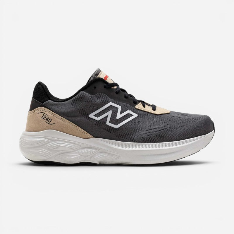 MEN'S Made in USA 1240 v1 BLACK/CASTLEROCK/Firecracker