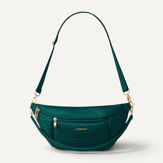 Stanton Woven Crossbody Jade