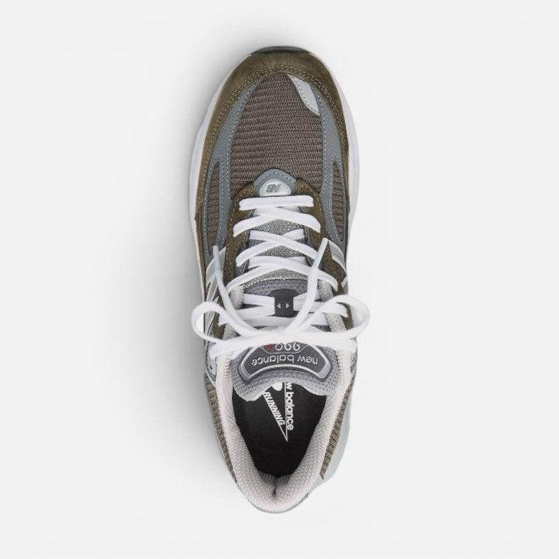 Unisex Made in USA 990 V6 Olive/Grey