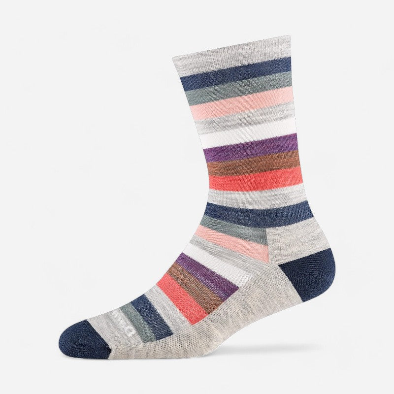 Mystic Stripe Crew Lightweight With Cushion Ash