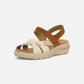 Women's Krabi Tan/Gold Combi