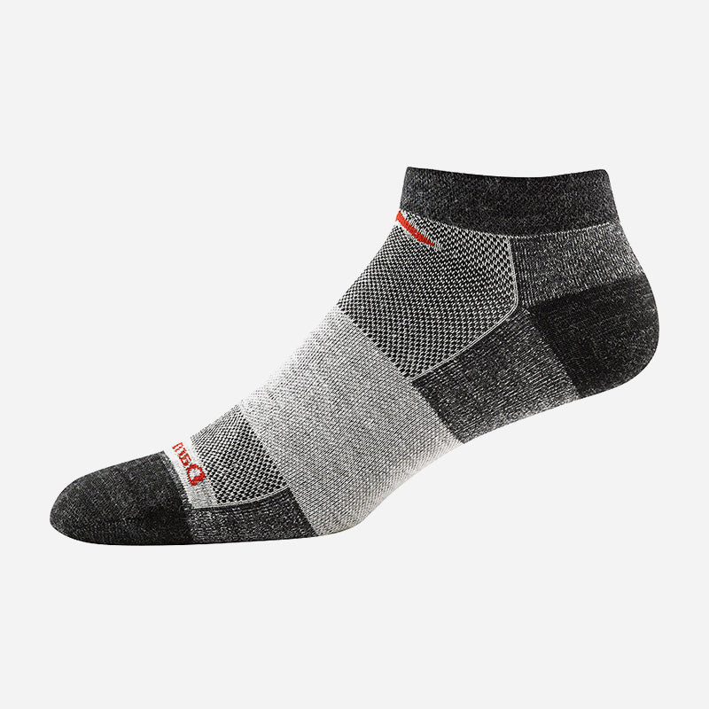 Men's No Show LIGHTWEIGHT Charcoal