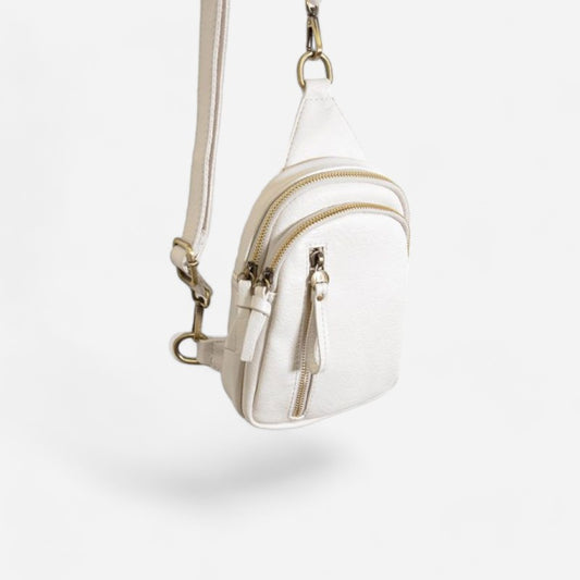 Skyler Sling Bag White