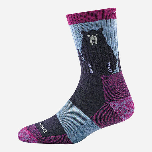 Bear Town Micro Crew With Light Cushion Purple