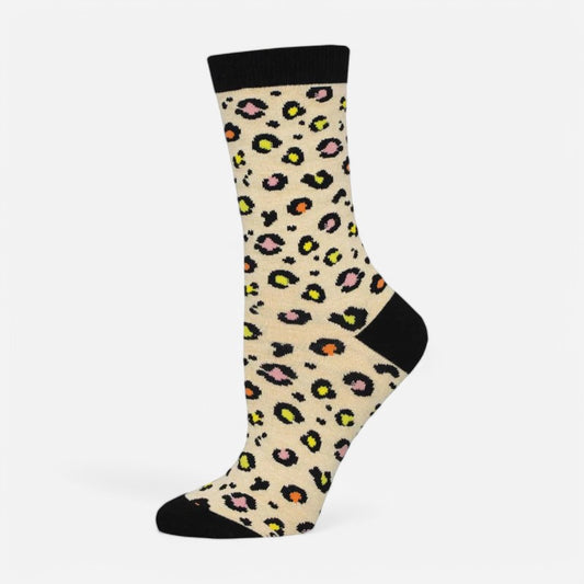 Socksmith Bamboo Leopard Print