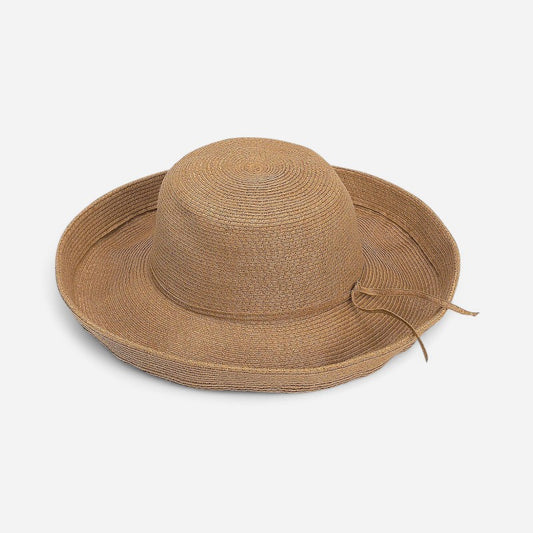 SunNSand Accessories Tropical Classic Sewn Hat Paper Braid W/Self Trim