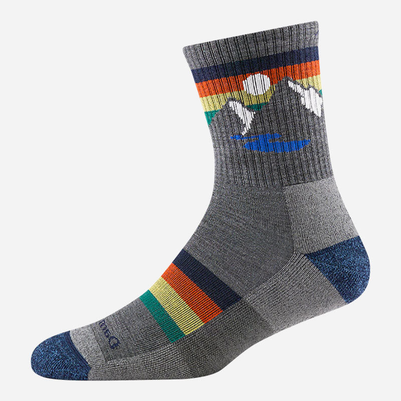 Kid's Sunset Ridge Jr. Micro Crew Lightweight Gray