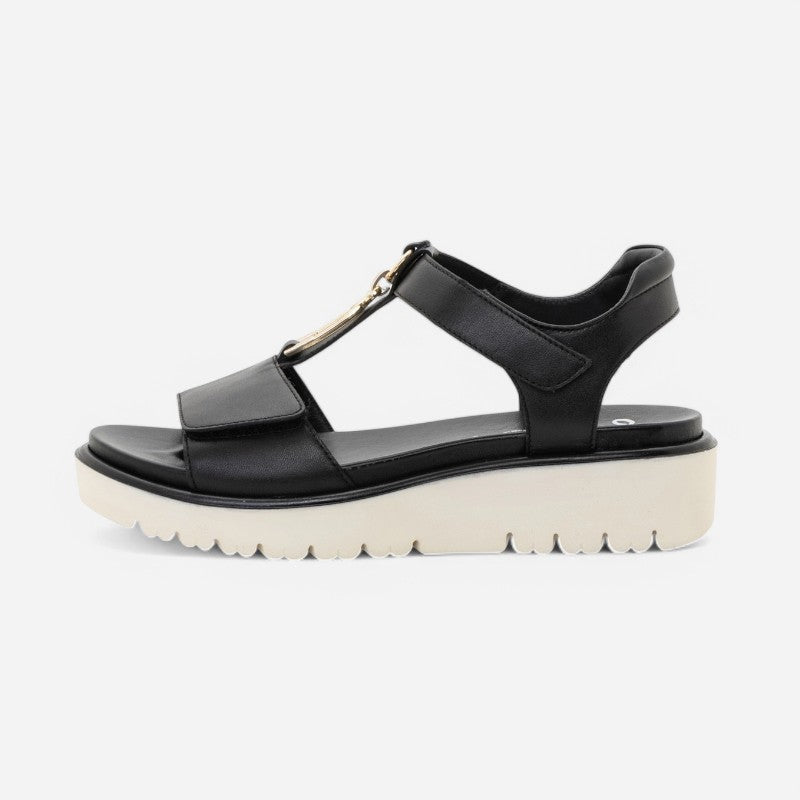 Belize Black Nappa Leather