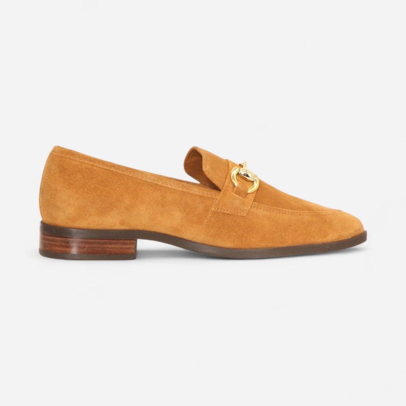 Contigo Bit Loafer Tobacco Suede