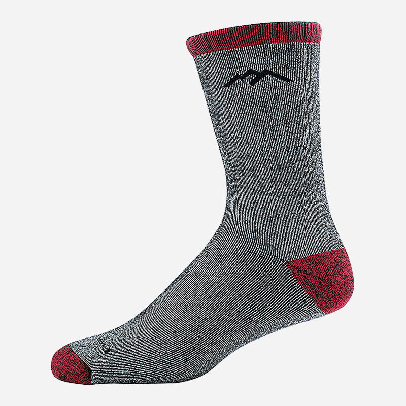 Men's Mountaineering Micro Crew With Extra Cushion Smoke