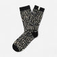 Cozy Chenille Sock Black/Grey