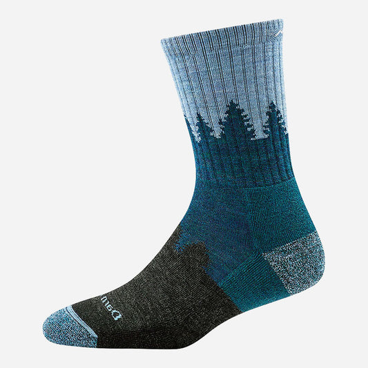 Treeline Micro Crew Midweight With Cushion Blue