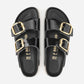 Birkenstock Arizona Big Buckle Natural Leather Patent