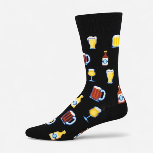 Socksmith Men's Get Your Beer Glasses On
