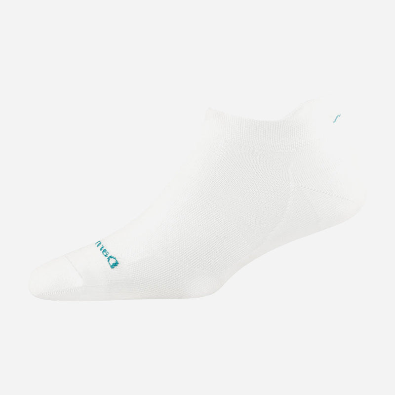 Run No Show Tab Ultra Lightweight With Cushion White