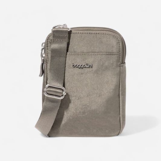 Modern Take Two RFID Crossbody Sterling Shimmer