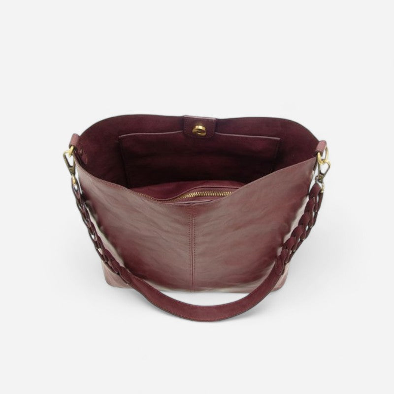 Joy Susan Tessa Convertible Hobo With Link Shoulder Strap