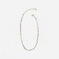 Joy Susan 16" Matte Glass Beaded Necklace