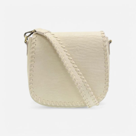 Joy Susan Annie Whipstitch Saddle Convertible Crossbody