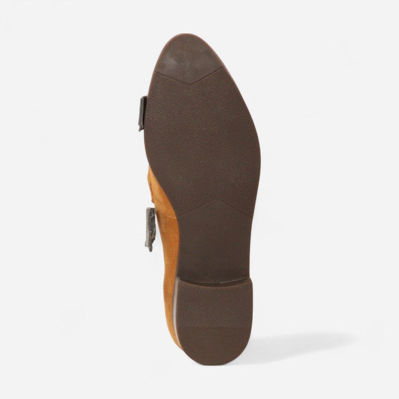 Contigo Bit Loafer Tobacco Suede