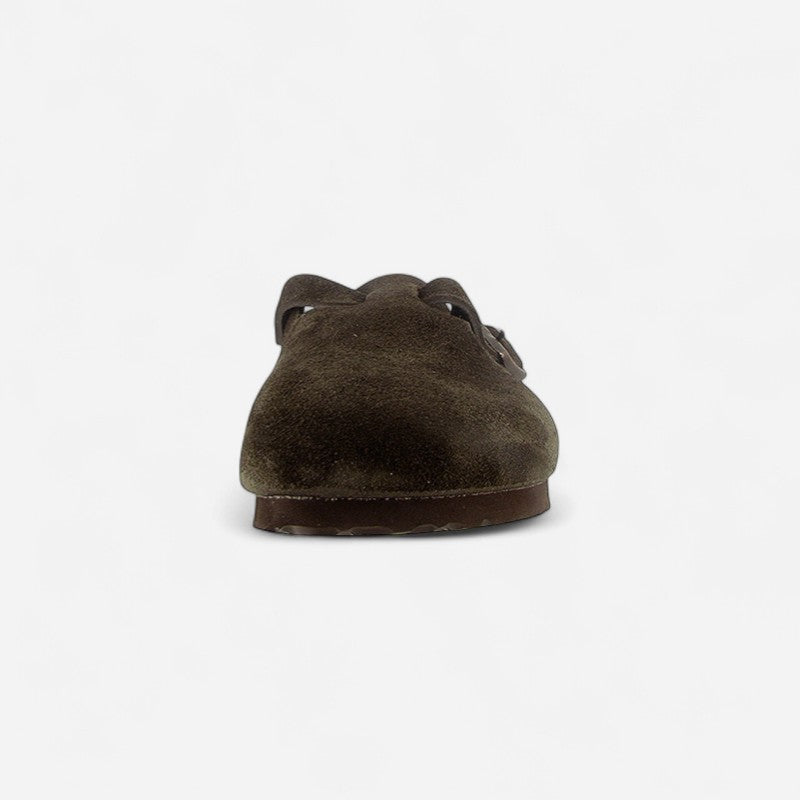 Birkenstock Unisex Boston Soft Footbed Suede Leather