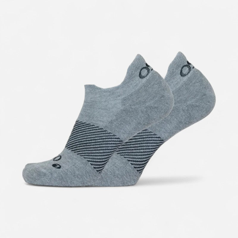 Wicked Comfort Performance No Show Socks Charcoal