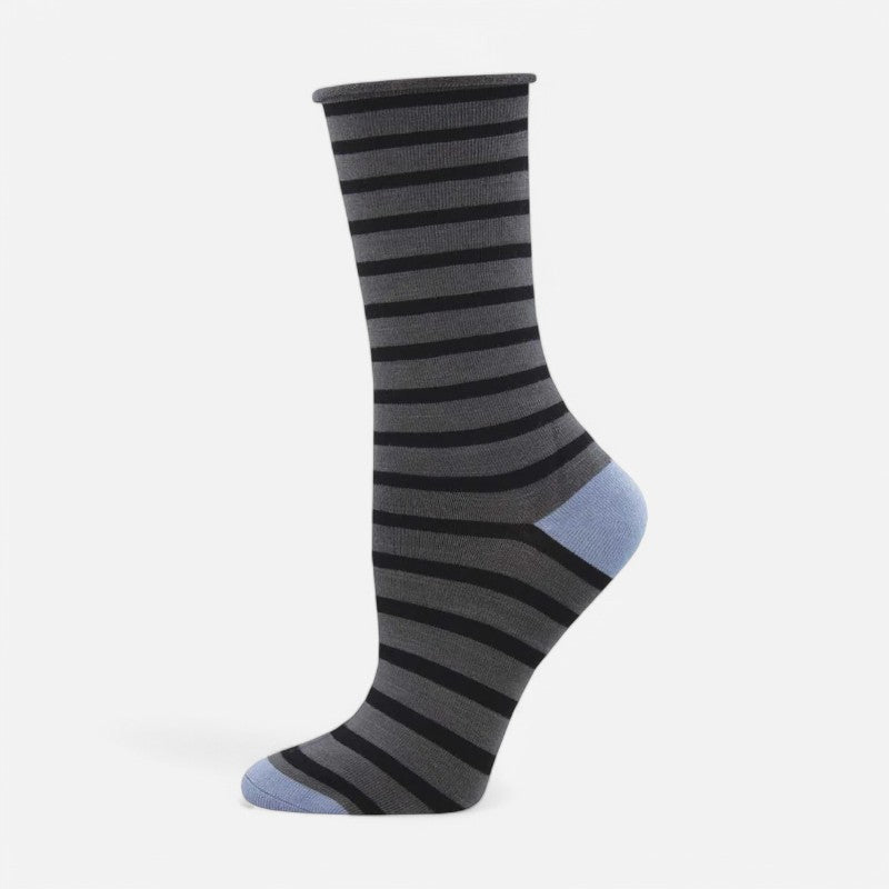 Socksmith Bamboo Stripe Rolltop