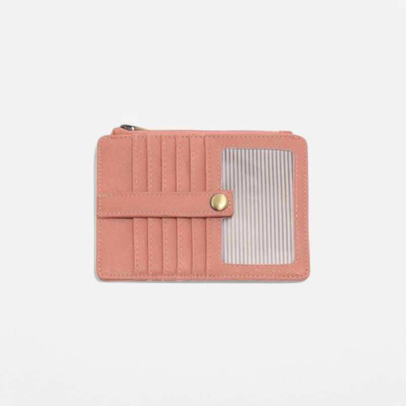New Penny Mini Travel Wallet Clay Pink