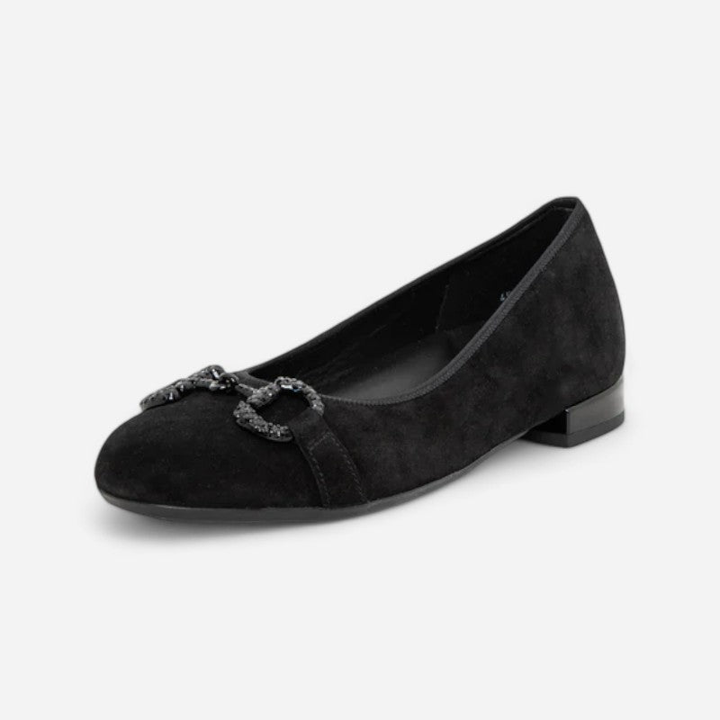 Serenity Black Suede