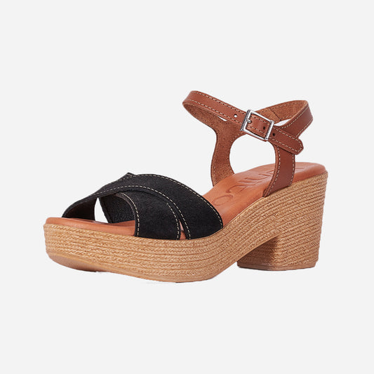 5040 Avila Black Suede