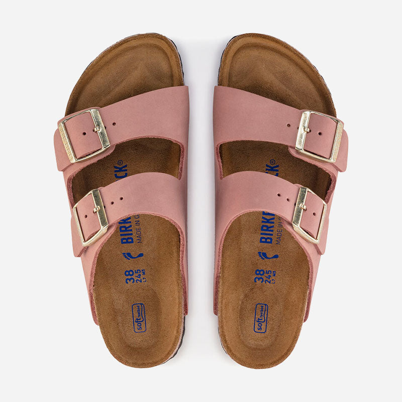 Birkenstock Arizona Soft Footbed Nubuck Leather