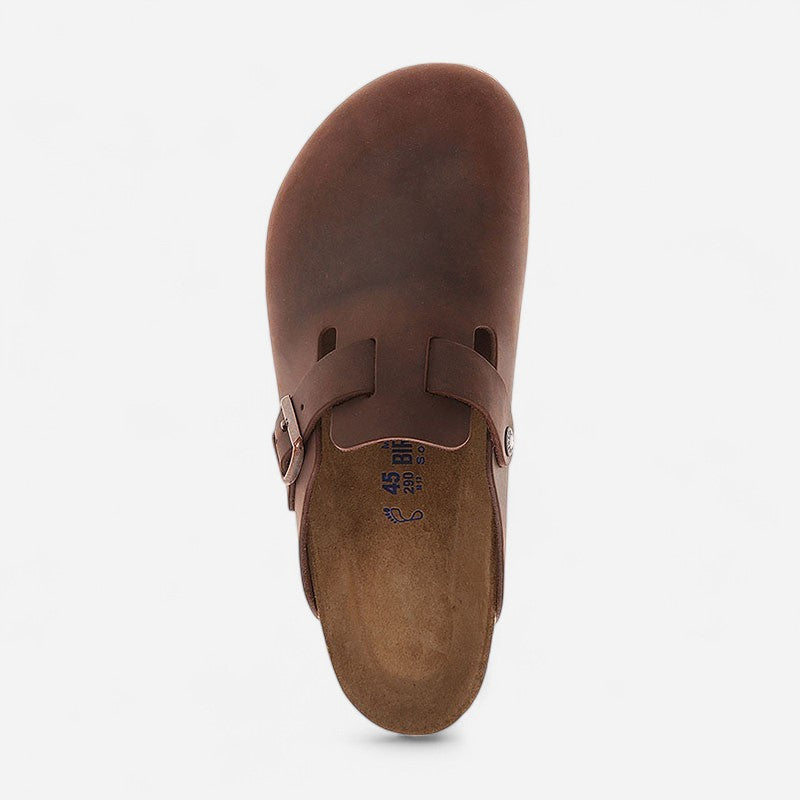 Birkenstock Unisex Boston Soft Footbed Oiled Leather