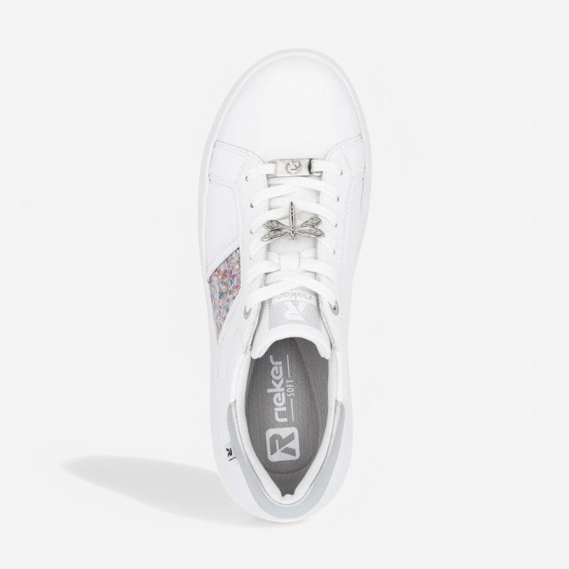 Adelia 02 White/Silver-Multi