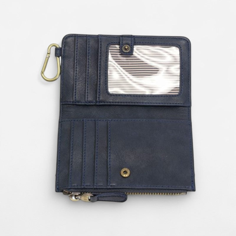 Joy Susan Bobbie Bifold Wallet w/Carabiner