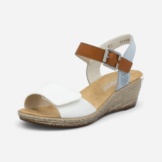 Fanni 60 White/Tan/Sky