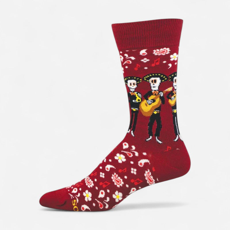 Socksmith Men's Muertos Mariachi