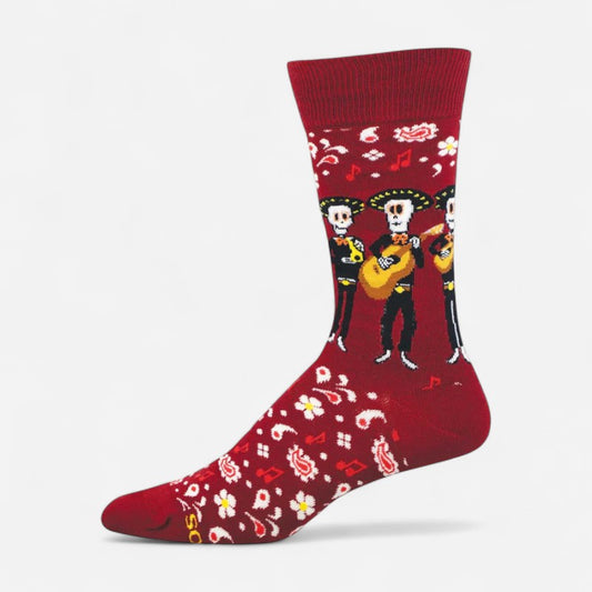 Socksmith Men's Muertos Mariachi