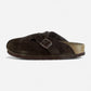 Birkenstock Unisex Boston Soft Footbed Suede Leather