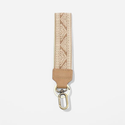 Joy Susan 1.2" Geo Pyramid Easy Find Wristlet Keychain