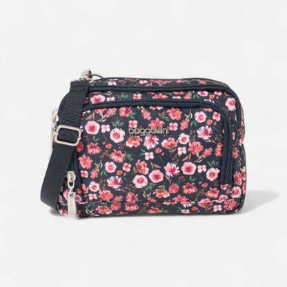 Baggallini Trifecta RFID Wallet Crossbody