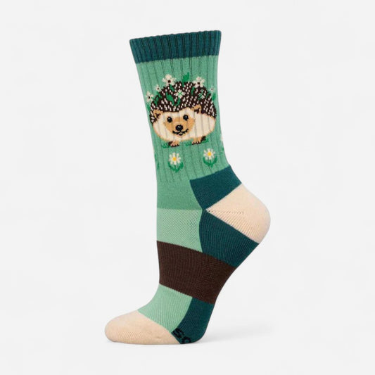 Socksmith Compass Wool Flowery Hedgehog
