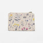 Penny Printed Mini Travel Wallet White Multi Floral