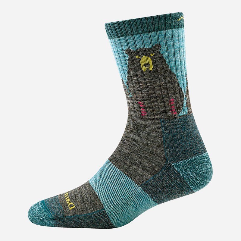 Bear Town Micro Crew With Light Cushion Burgundy