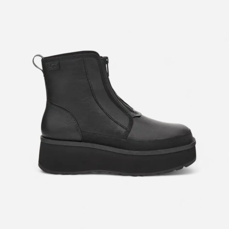 靴 black design zip boots mode Y2K Cityfunc Zip Black – Sole Provisions