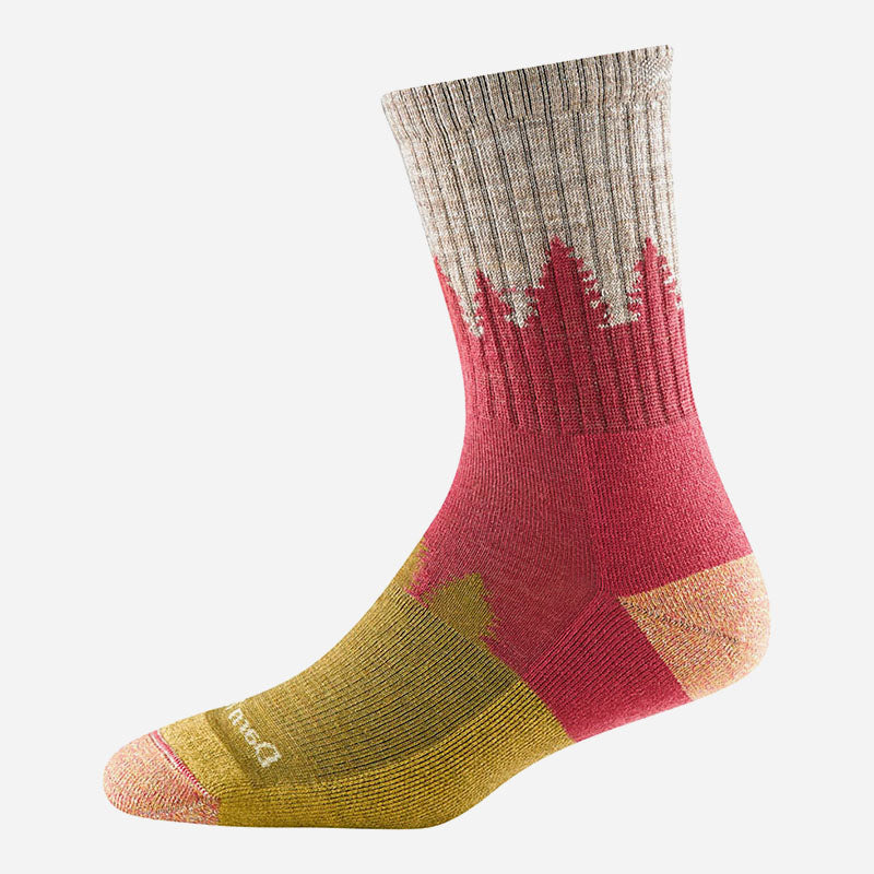 TREELINE MICRO CREW MIDWEIGHT WITH CUSHION LIGHT DENIM