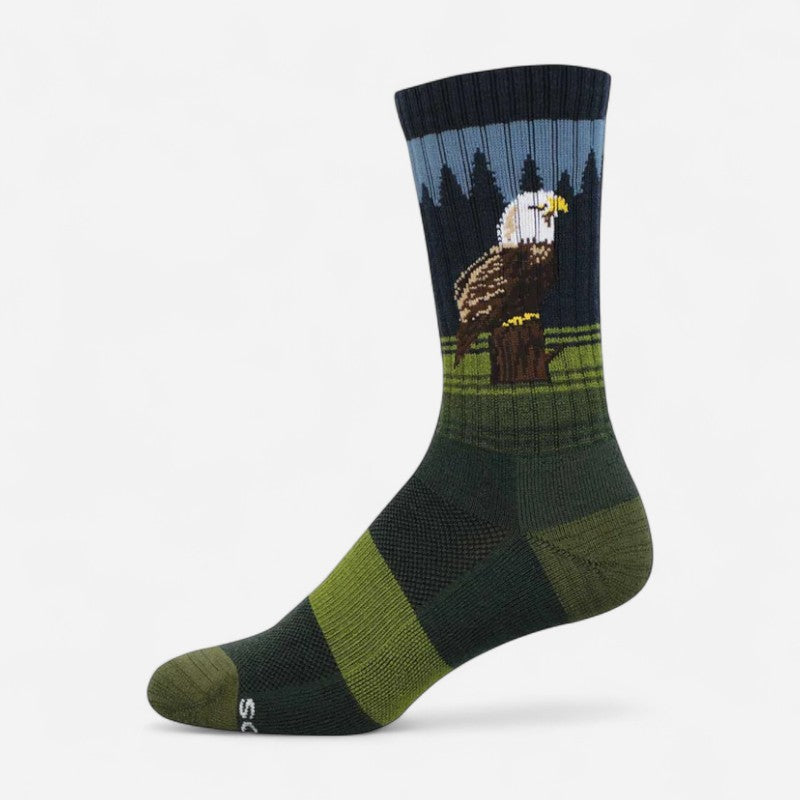 Socksmith Men's Compass Wool Eagle Perch