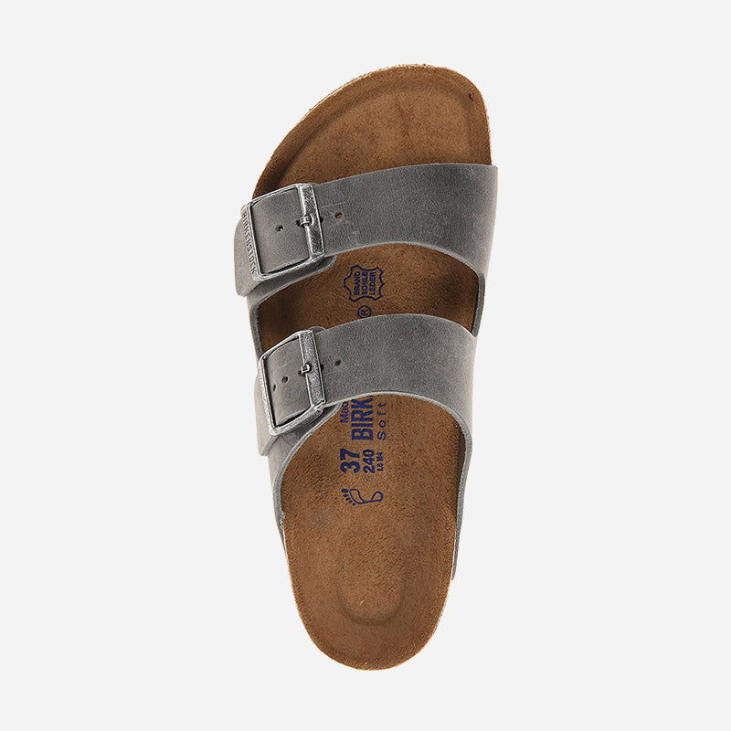 birkenstock arizona tobacco oiled leather soft footbed Birkibuc Sandal,Tobacco Leather,42 M EU/11-11.5 B(M) US Women/9-9.5 B(M) US Men Birkenstock purposely does not treat surface grains and other characteristic features BIRKENSTOCK Arizona Soft Footbed: Tobacco