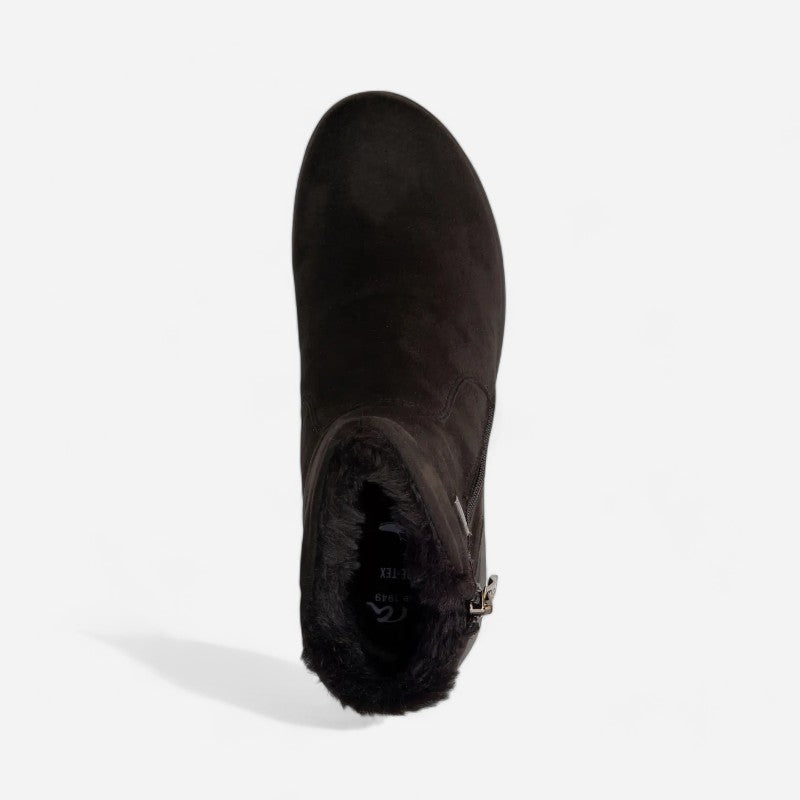 Tracy Black Hydro Microsuede