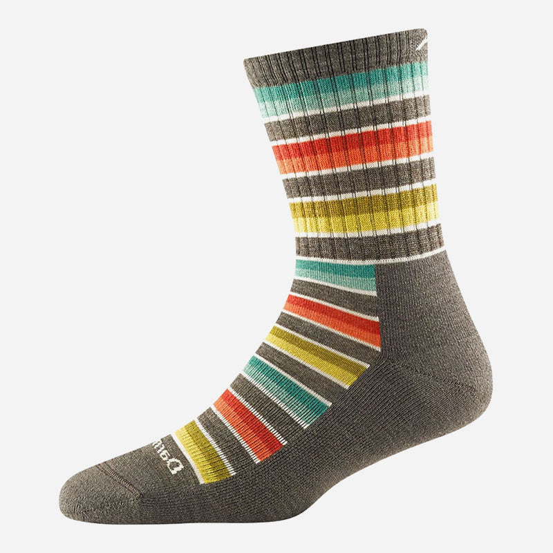 Darn Tough Treeline Micro Crew With CushionBerry