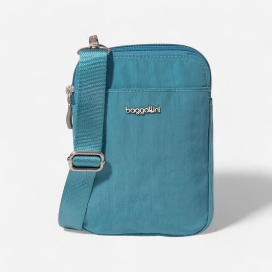 Modern Take Two RFID Crossbody Seaside Blue